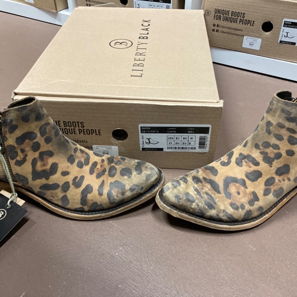 Liberty Black Chita Ankle Boot - Picture 3 of 3